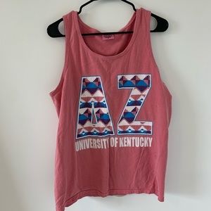 Delta zeta university of Kentucky tank top